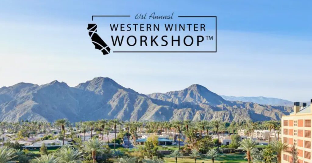 Onlndus attended the 61st Annual Western Winter Workshop in California.